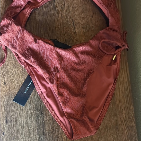 BCBGMaxAzria Rust One Piece Swimsuit - Picture 5 of 7